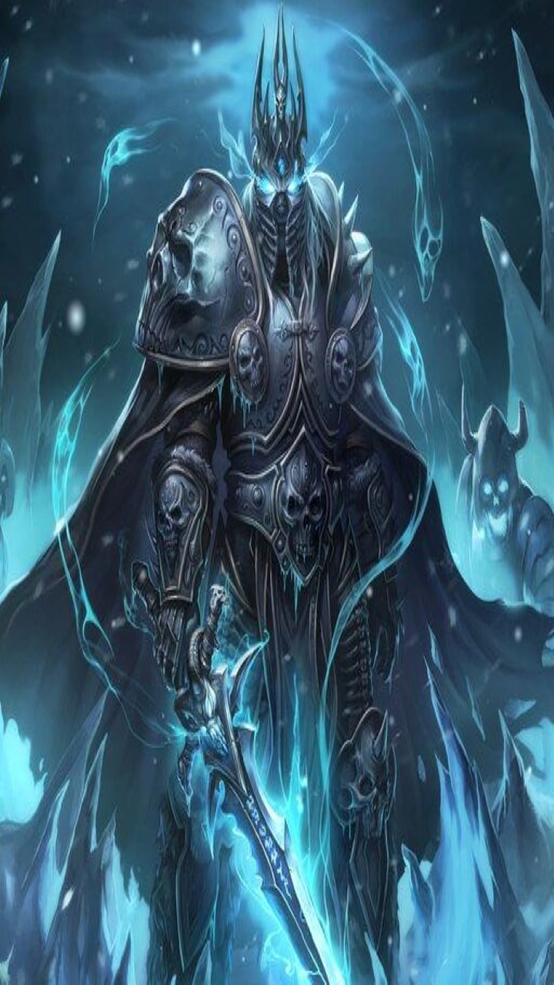 800x1422 Lich King, world of warcraft, Wow, HD phone wallpaper