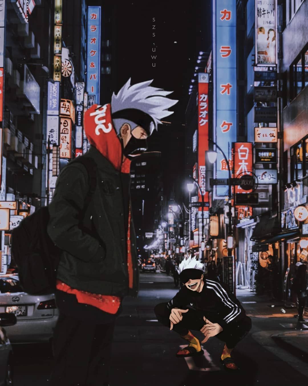 1080x1350 Drip Gojo Wallpaper