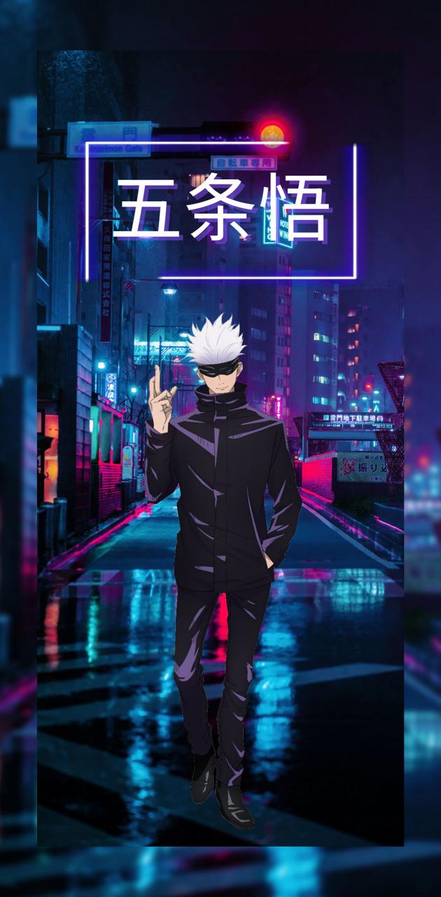 630x1280 Gojo Drip Wallpaper