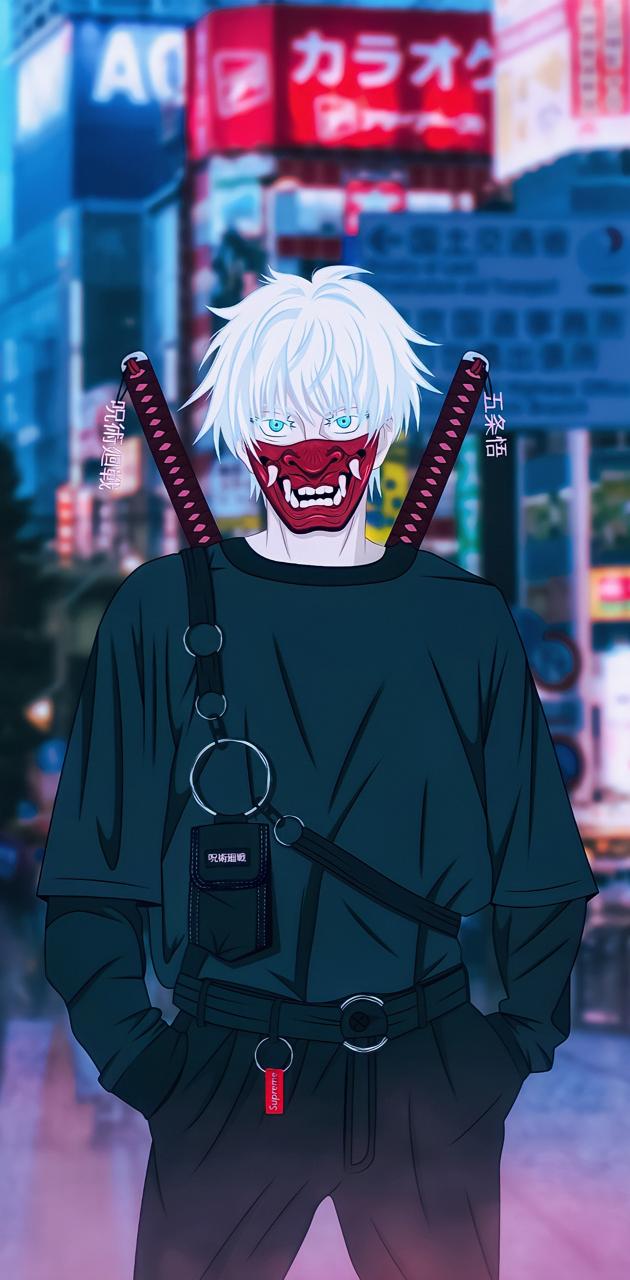630x1280 Drip Gojo Wallpaper