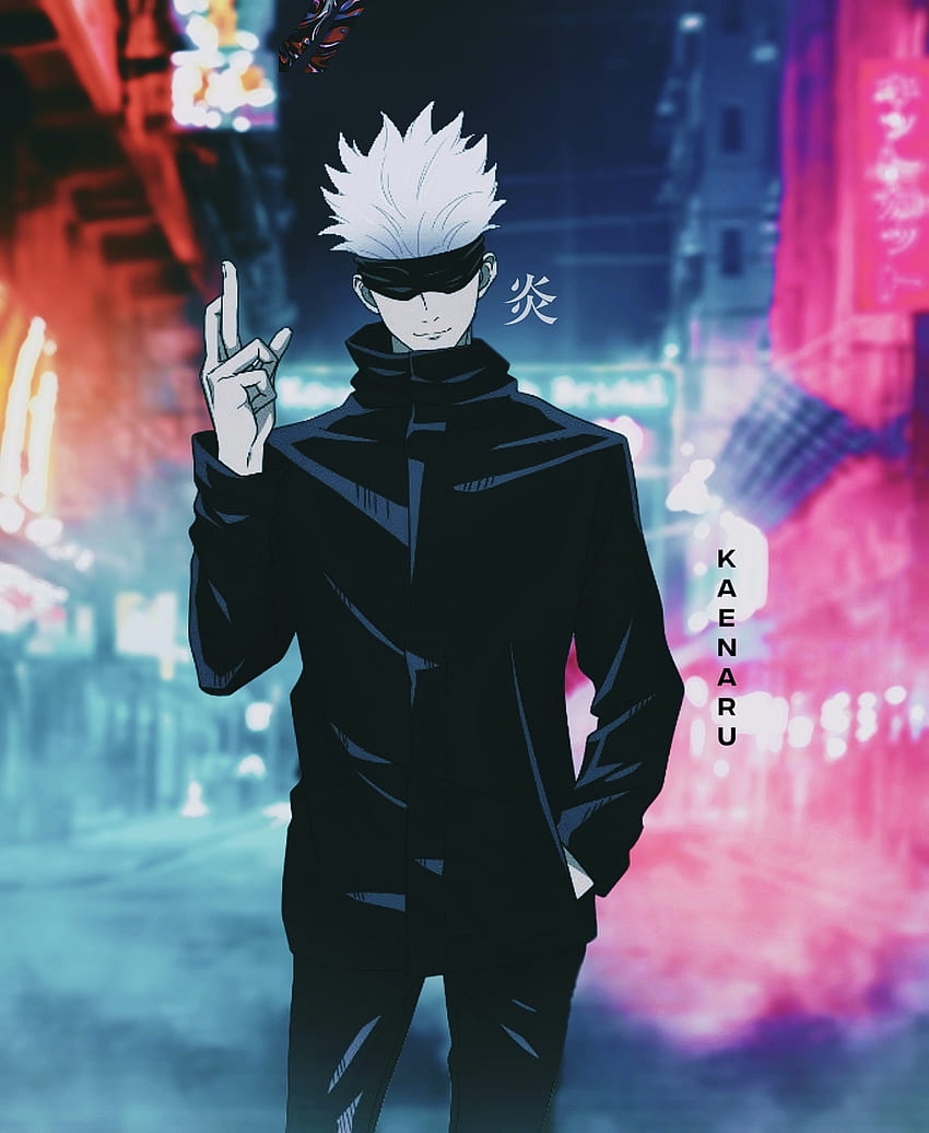 850x1036 Gojo satorou, electric blue, art HD phone wallpaper