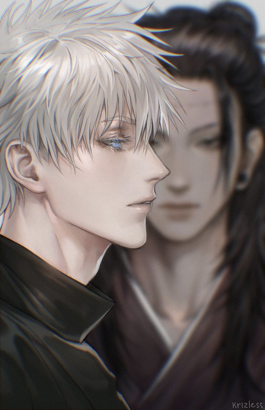 850x1312 Gojou satoru HD wallpaper