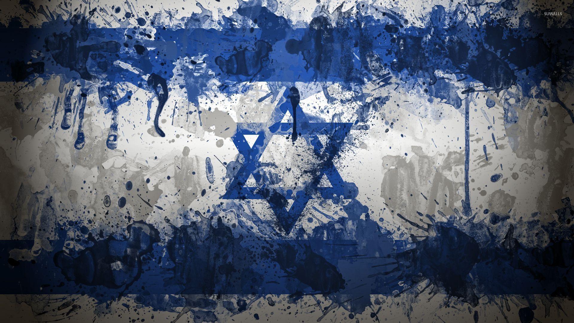 1920x1080 Free download Flag of Israel wallpaper Digital Art wallpaper