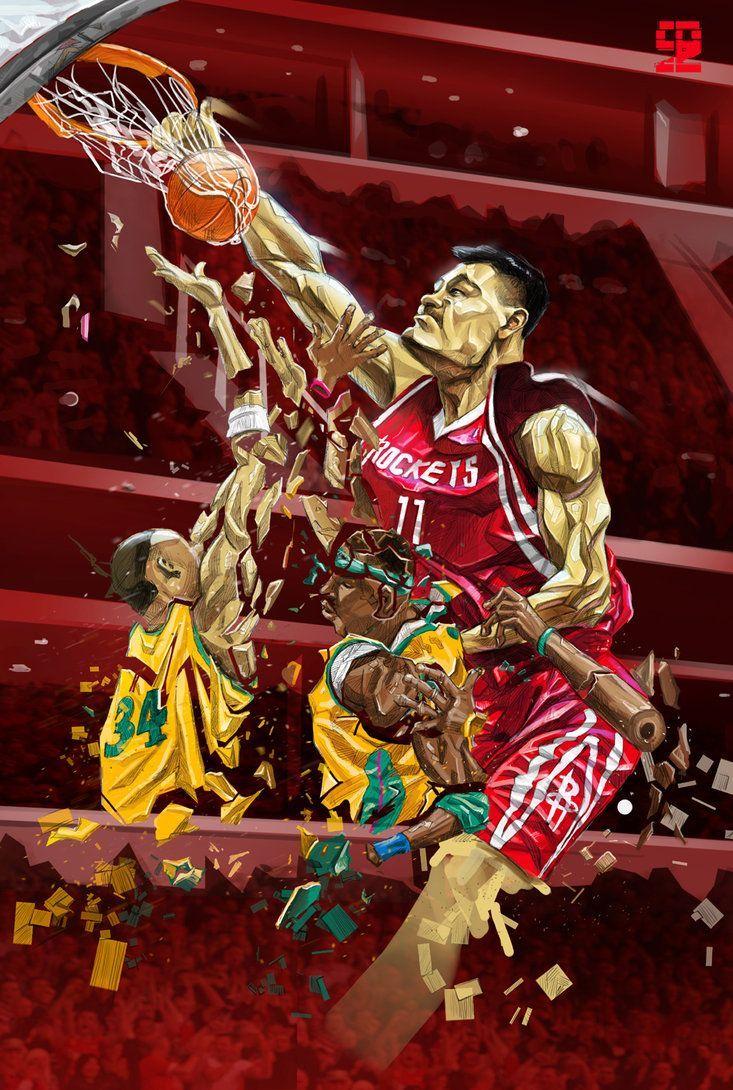 733x1090 Houston Rockets
