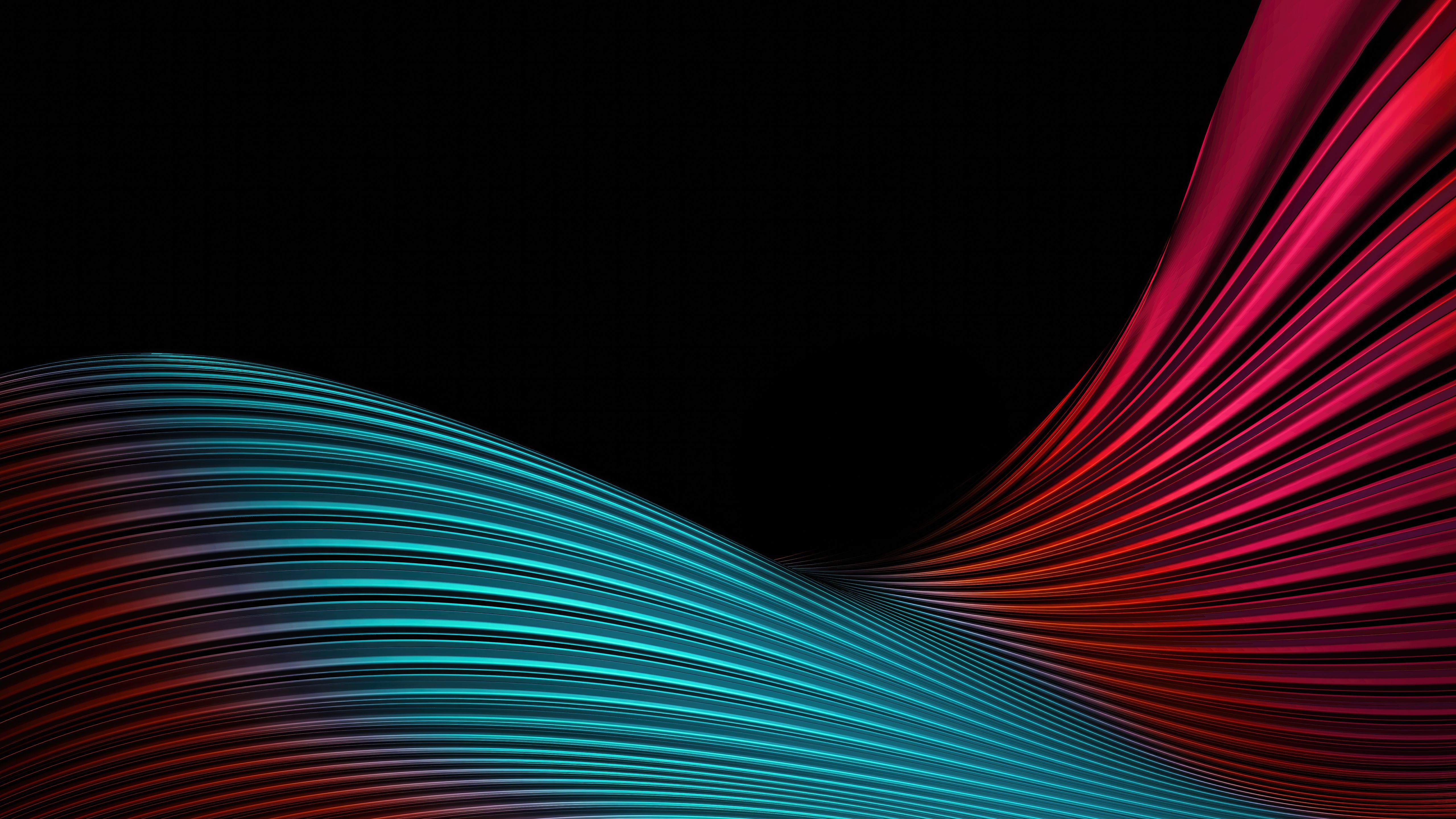 5120x2880 Colorful 3D Lines Abstract Oled 5k 1440P Resolution , HD 4k Wallpaper, Image, Background, Photos and Picture