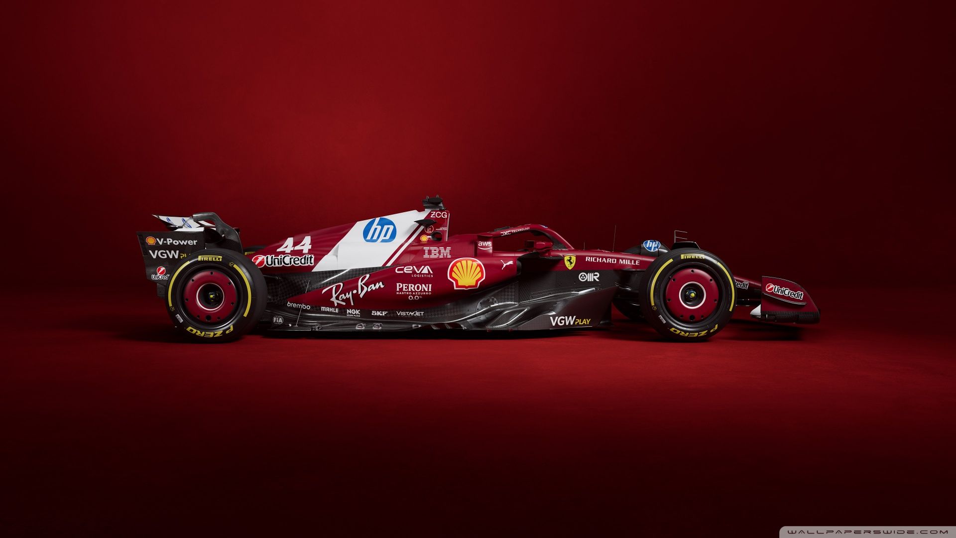 1920x1080 Ferrari F1 2025 4K UHD Wallpaper for UltraHD Desktop and TV : Widescreen and UltraWide Display : Dual Monitor