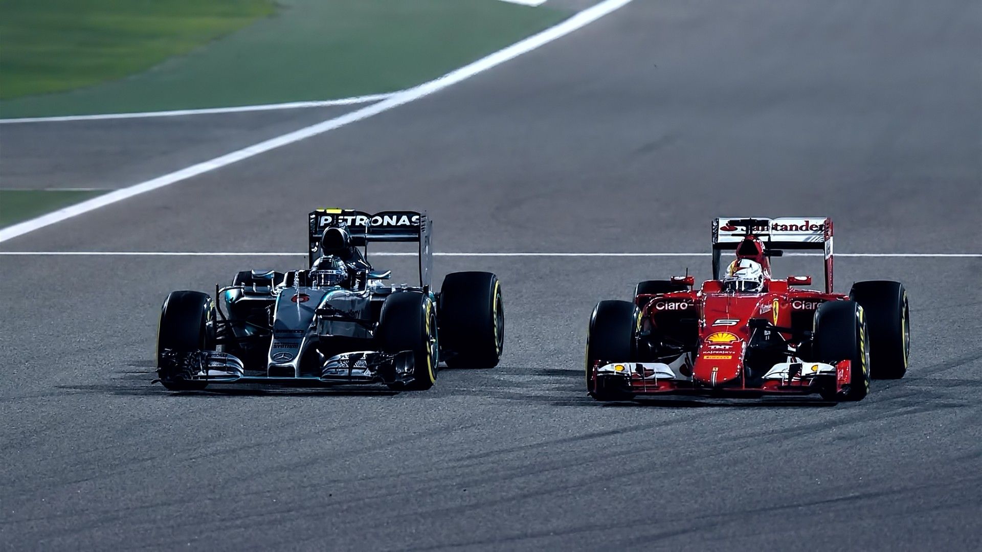 1920x1080 Formula Mercedes F Sebastian Vettel, Nico Rosberg Wallpaper HD / Desktop and Mobile Background