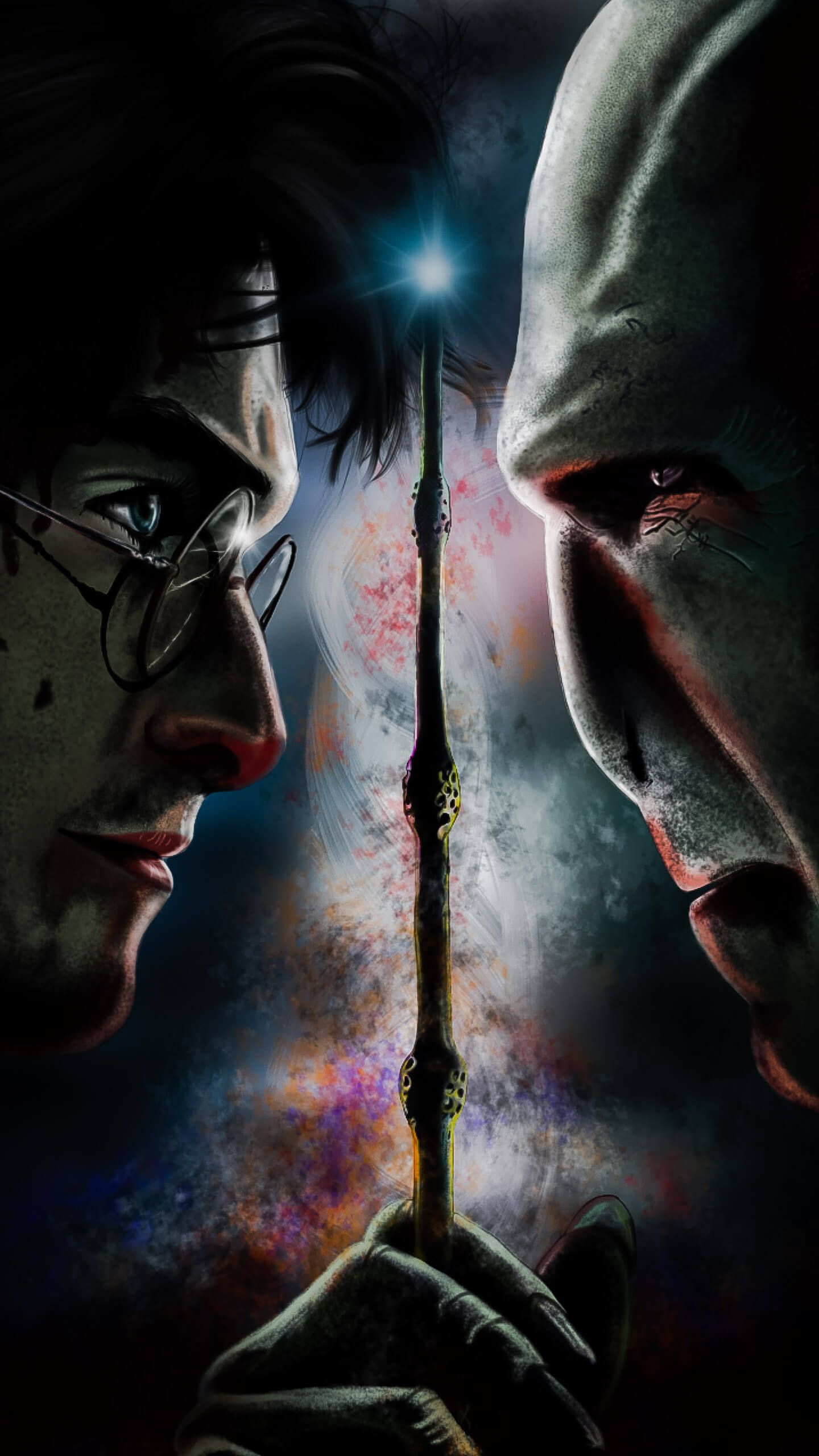 1440x2560 Wallpaper Lord Voldemort, Ron Weasley, Dobby, Sirius Black, Harry Potter, Background Free Image