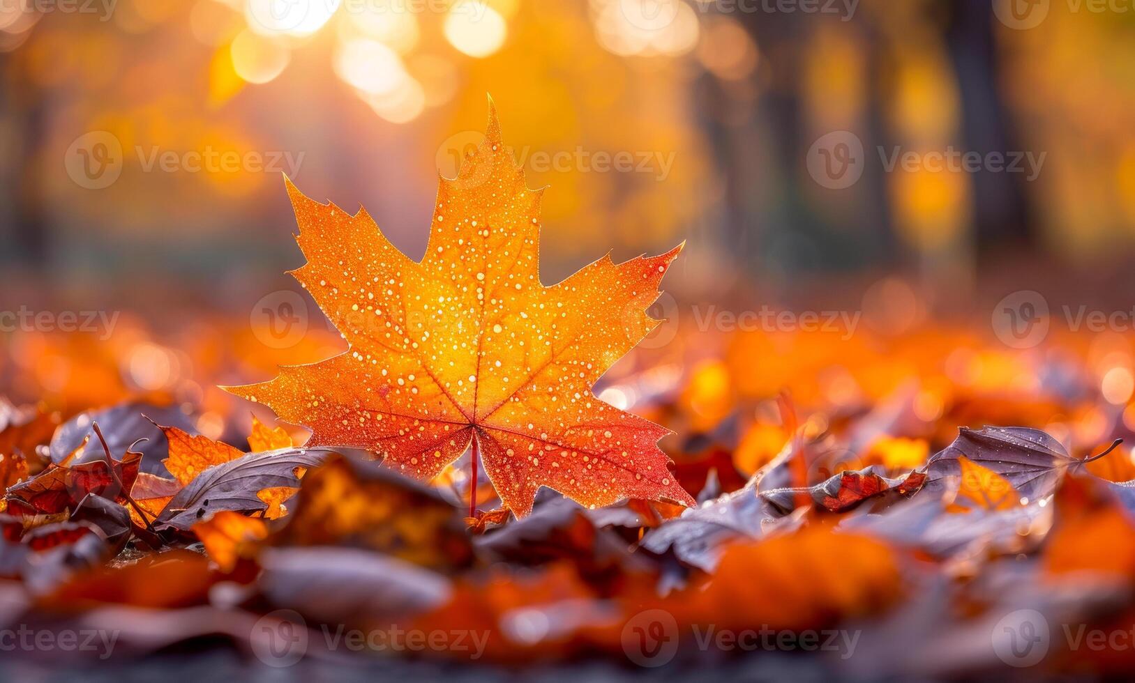 1627x980 Yellow maple leaf in hand with nature in background. Colorful maple leaf. Useful as seasonal autumn background. The girl is holding a maple leaf in her hand. Autumn concept. 4281206