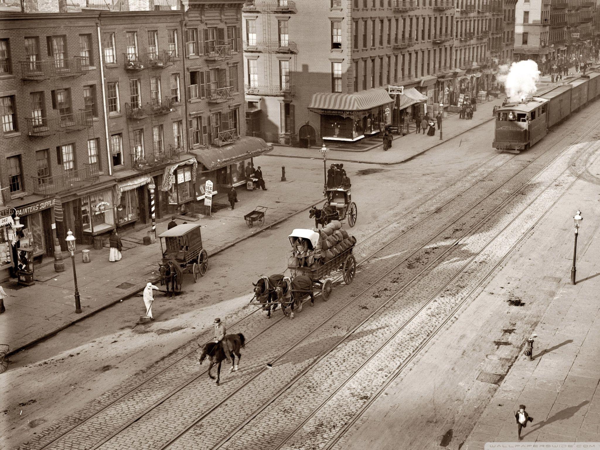 2048x1536 Vintage New York City Ultra HD Desktop Background Wallpaper for 4K