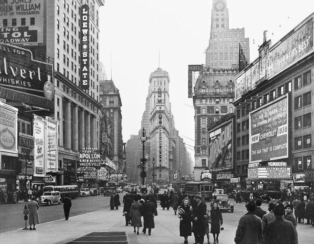 1024x797 Vintage Wallpaper Nyc Times Square Oldies Black White York