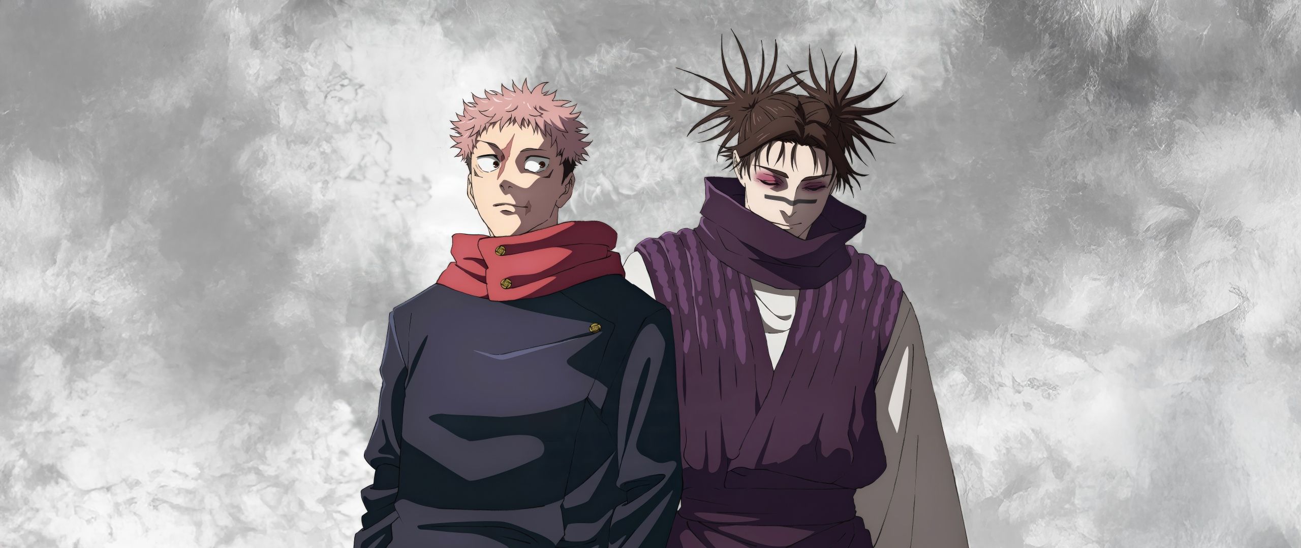 2560x1080 Yuji Itadori Wallpaper 4K, Choso, Jujutsu Kaisen, Season 3