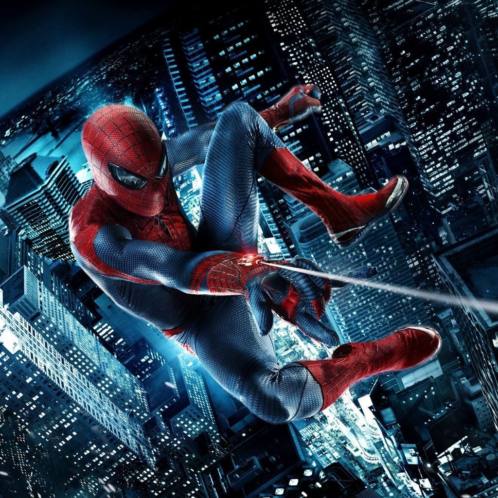 1024x1024 The Amazing Spiderman 2 iPad Wallpaper Free Download