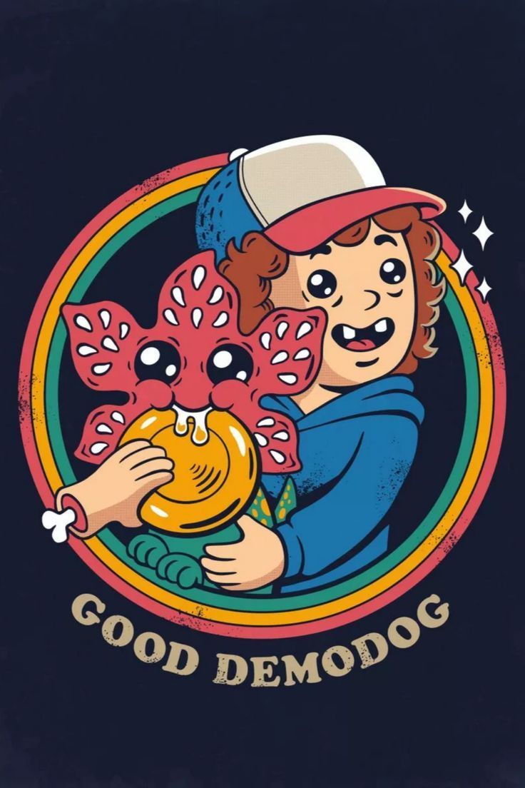 736x1104 Good Demodog poster from Stranger Things Series Official Brand Shop