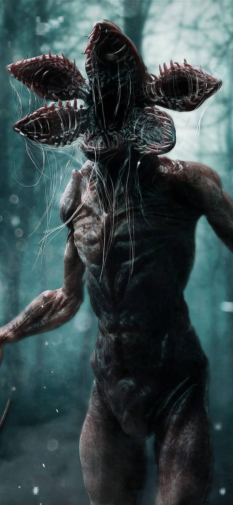 800x1734 HD demogorgon wallpaper