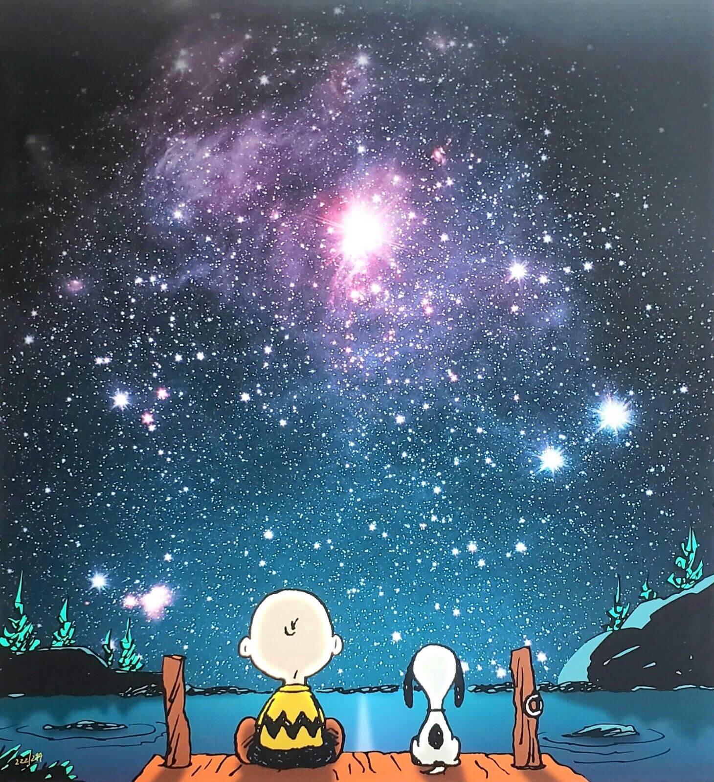 1460x1599 Peanuts Stars Limited Edition Fine Art Print