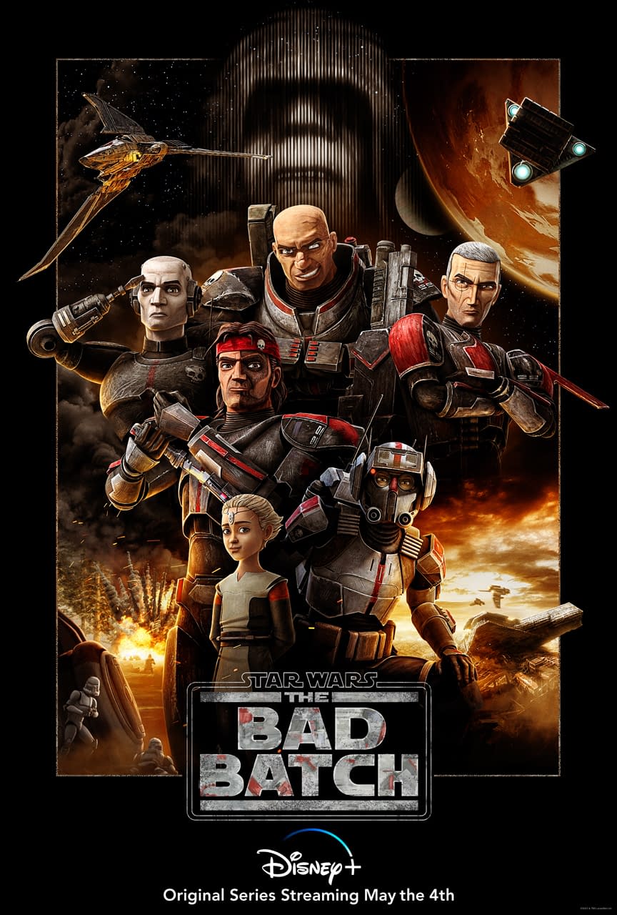 864x1280 Star Wars: The Bad Batch Poster: Clone Force Up Close & Personal
