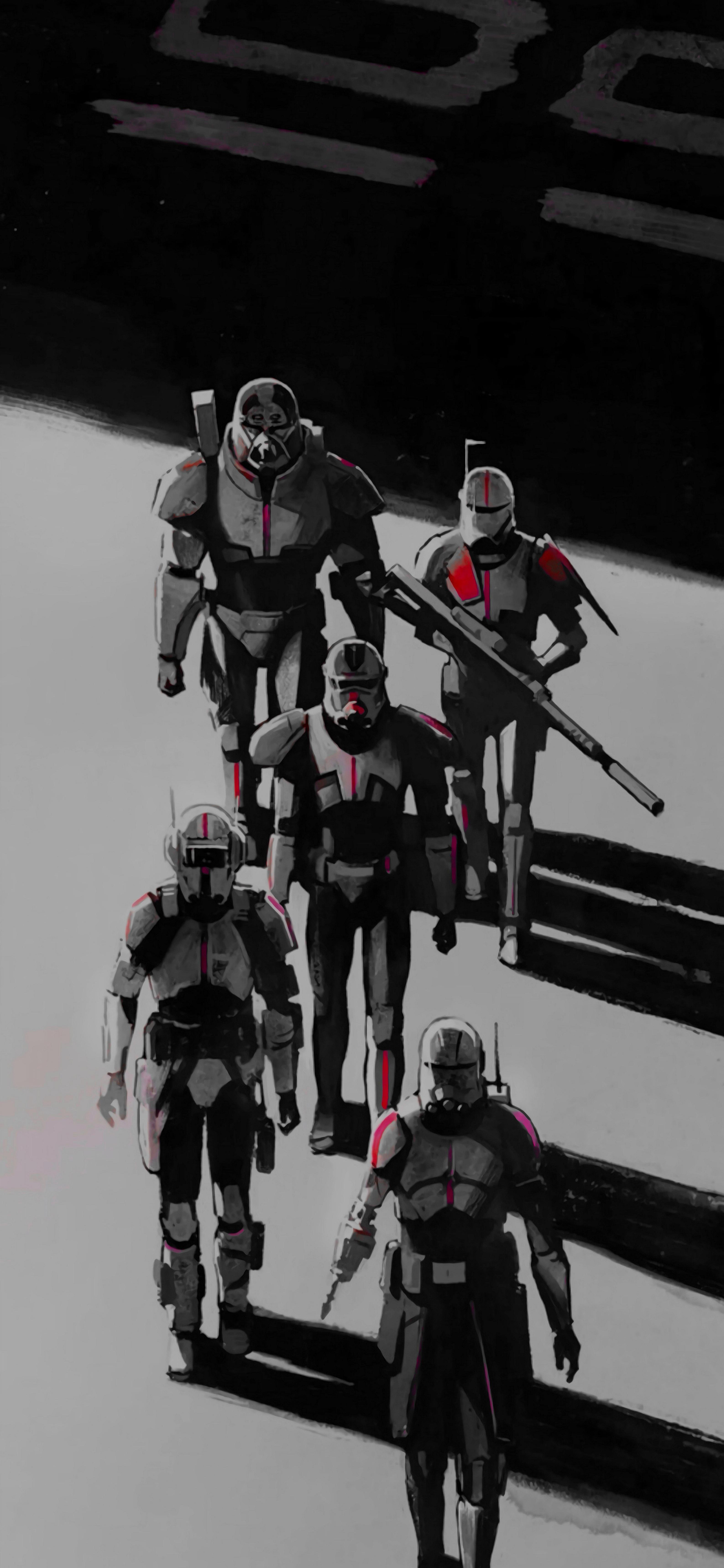 3173x6866 Star Wars, The Bad Batch wallpaper [3173x6866]