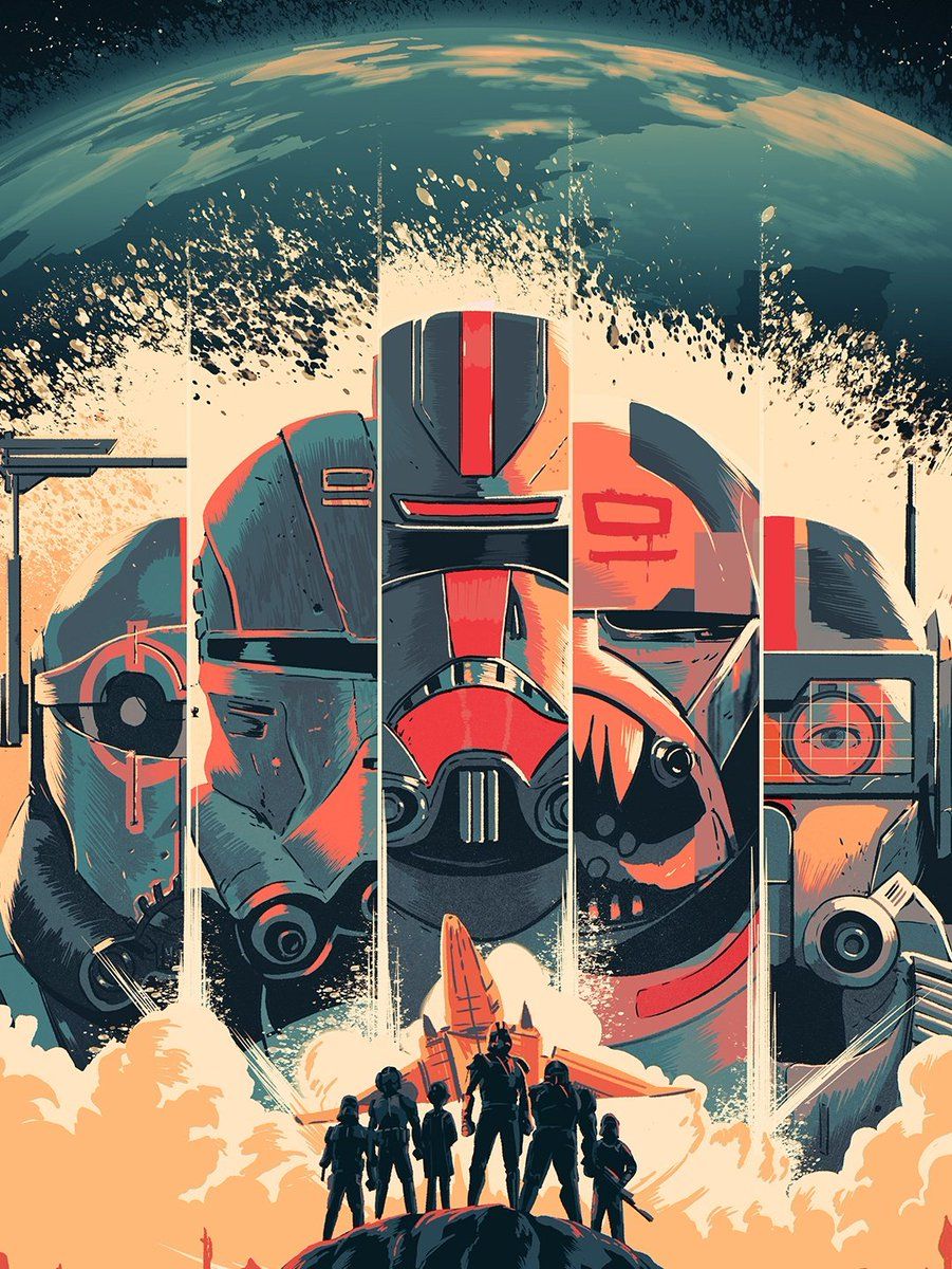 901x1200 Who's your favourite member of Clone force 99 ? #TheBadBatch