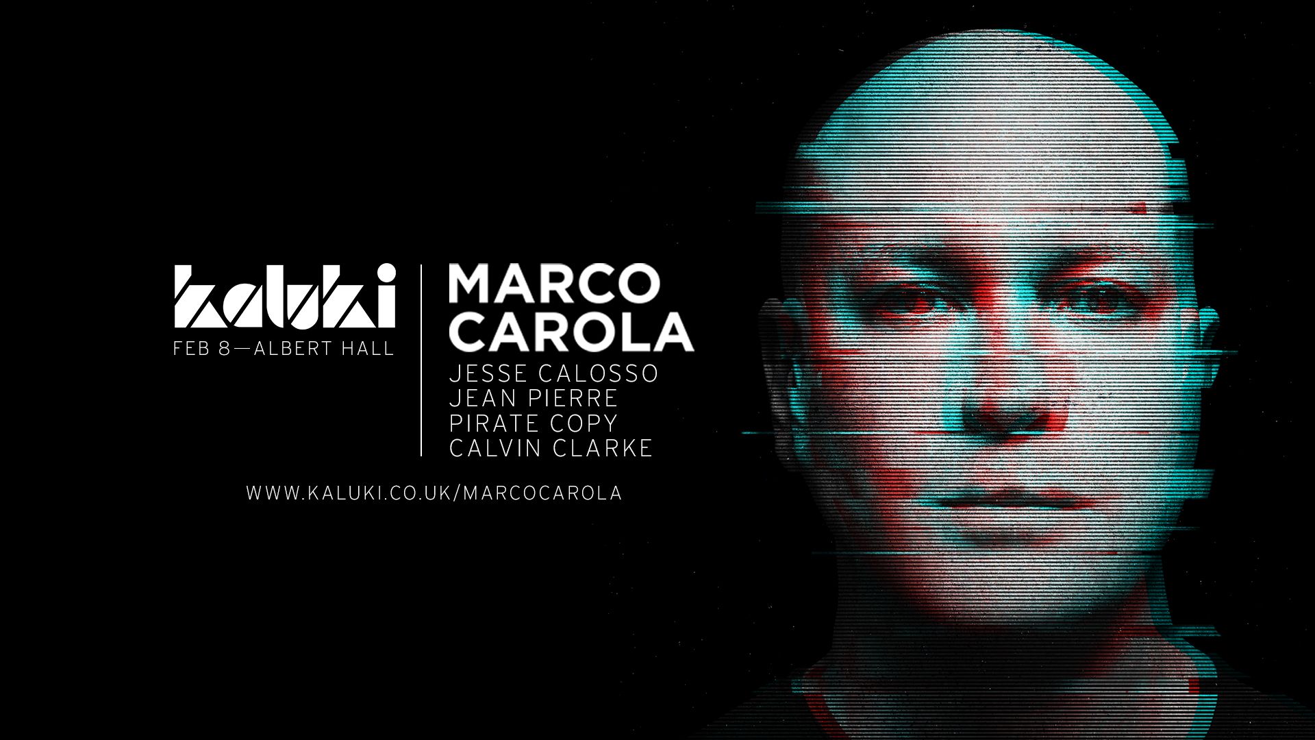 1920x1080 Marco Carola (Sold Out) Hall Manchester