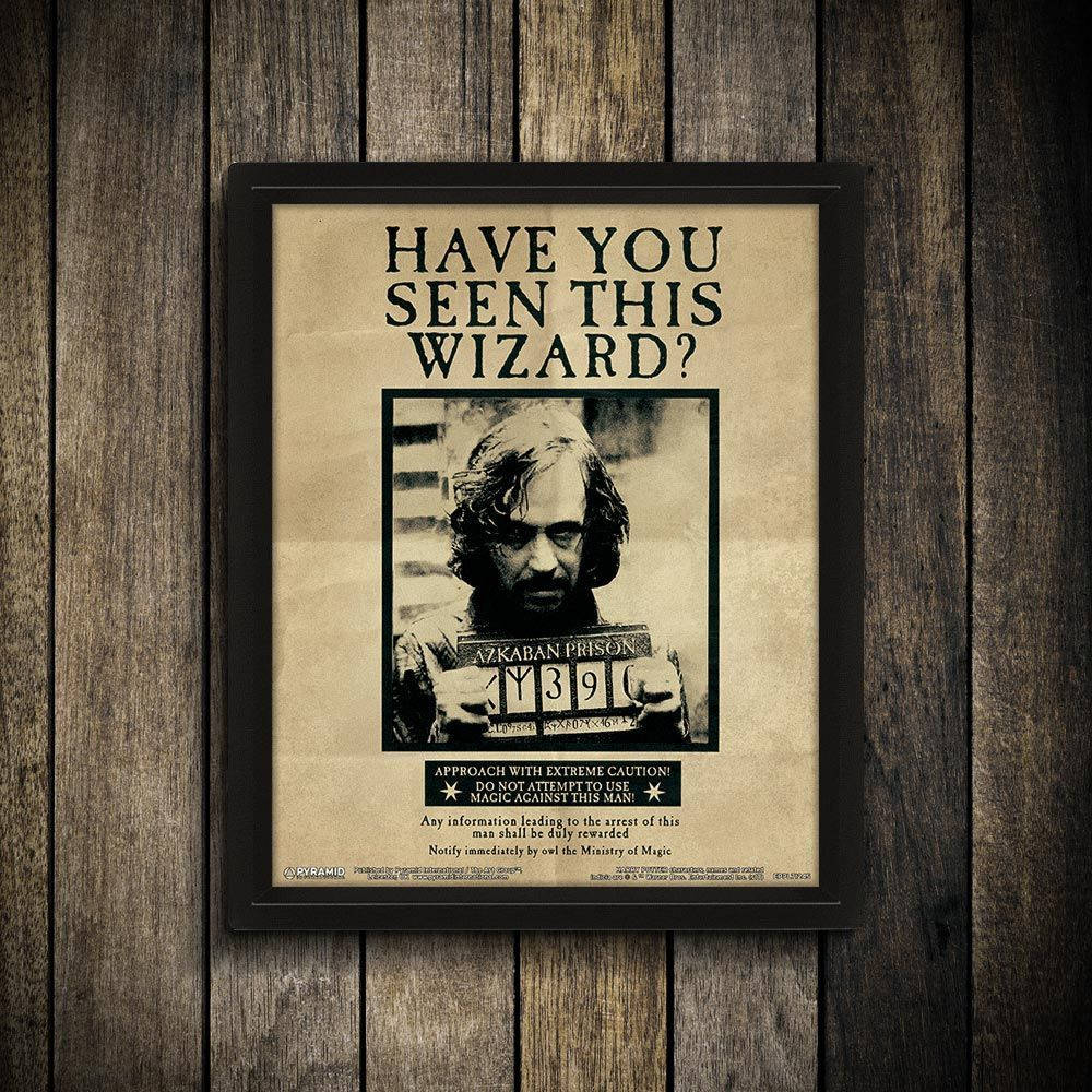 1000x1000 Download Sirius Black Wanted Poster Wallpaper