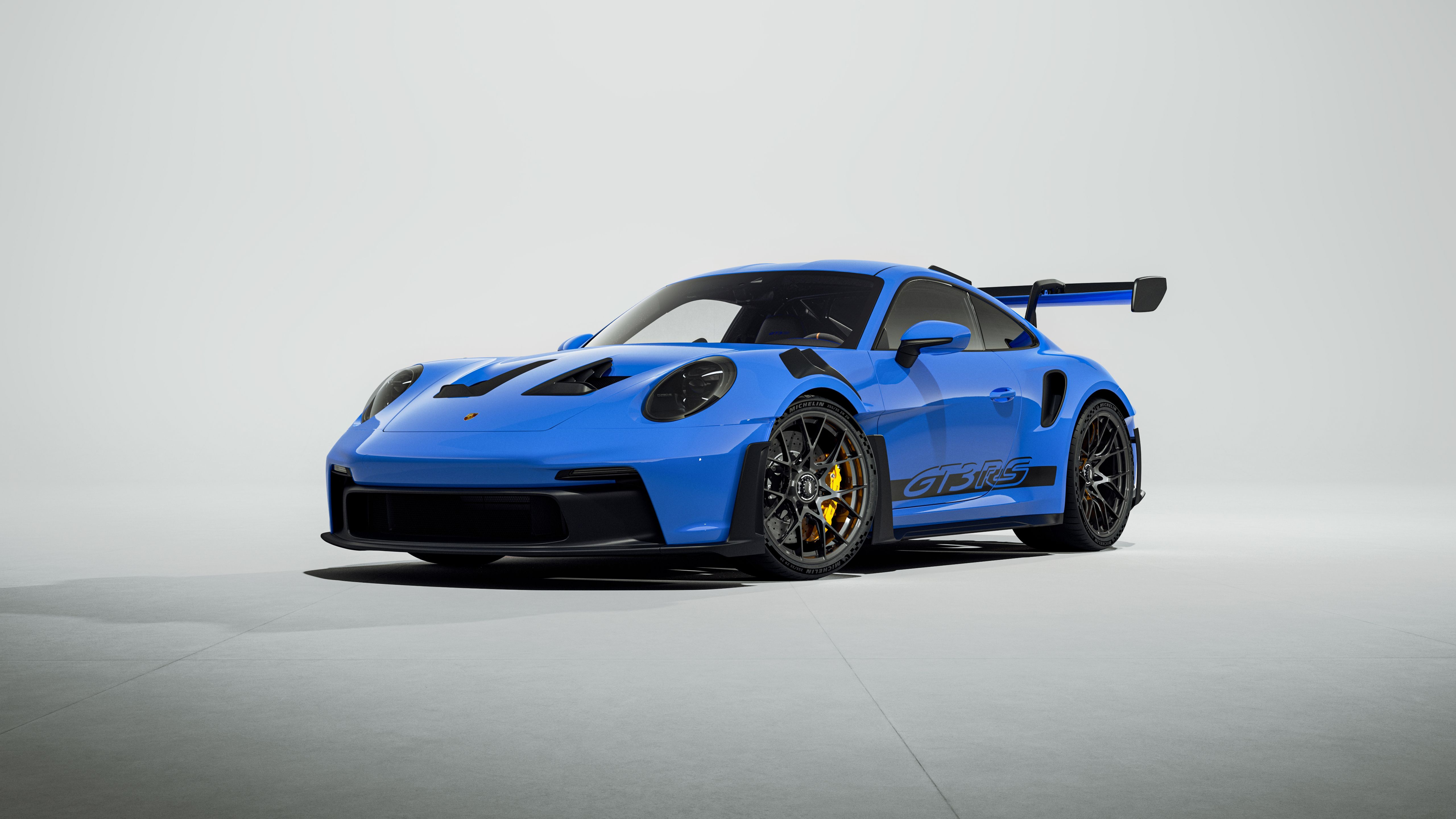 5120x2880 Porsche 911 GT3 RS Blue Wallpaper Car Wallpaper