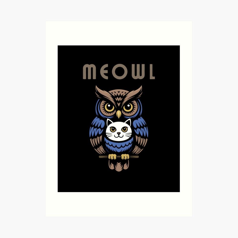 1000x1000 Meowl Pillow