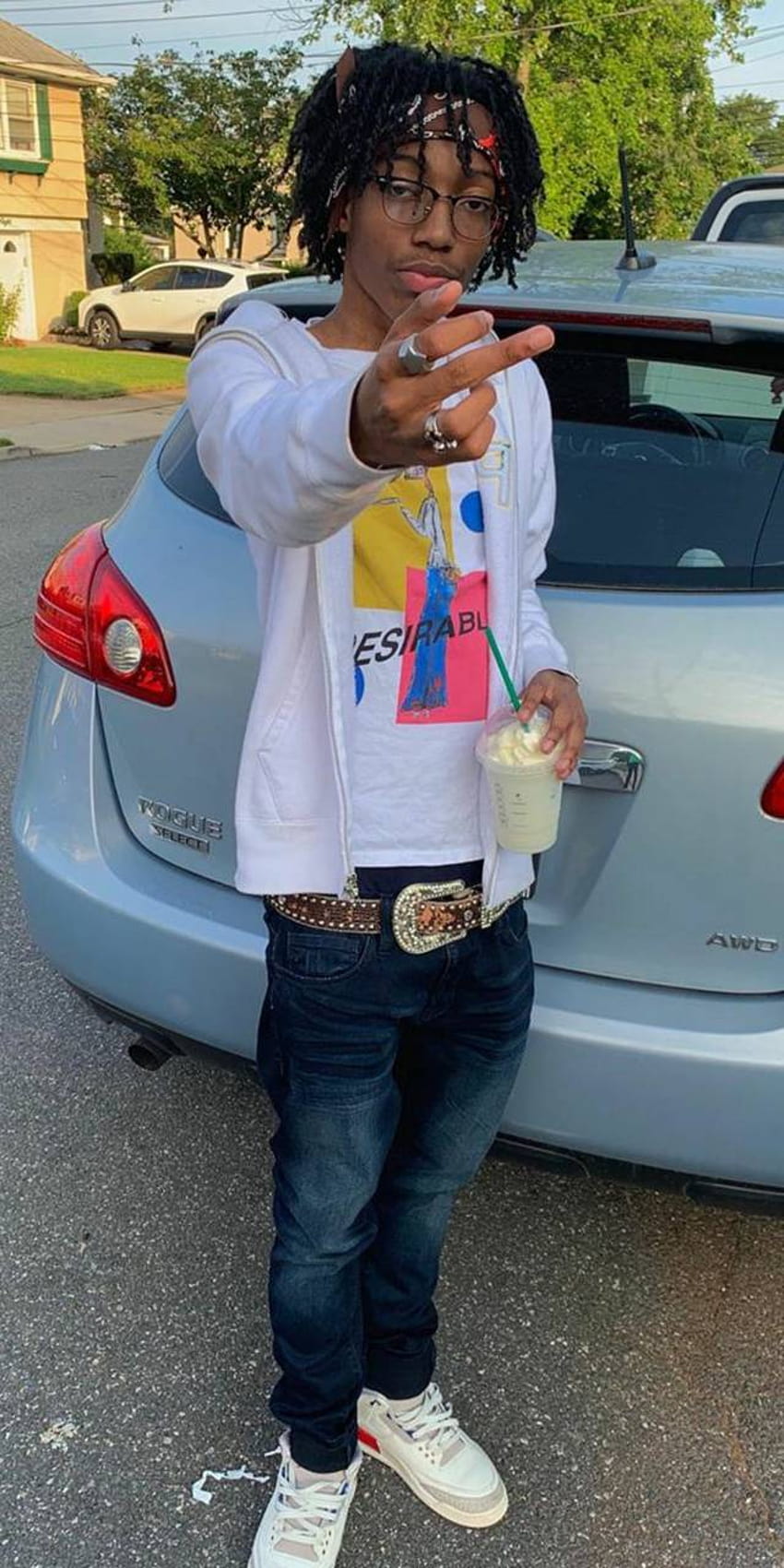 850x1700 Lil Tecca by woxid, lil tecca ransom HD phone wallpaper