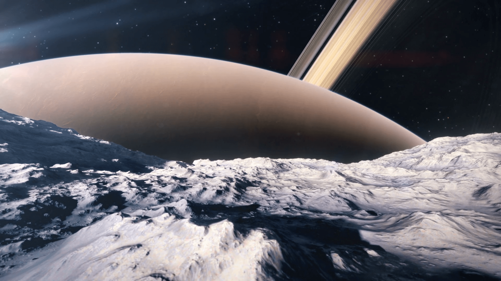 1920x1080 Download 438 Saturn Planet Motion Background