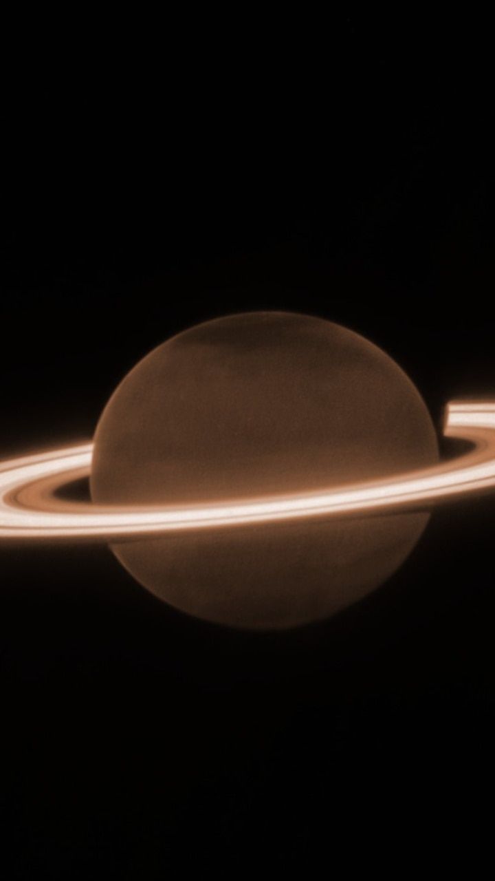720x1280 stunning image of Saturn captured by NASA's James Webb Space Telescope
