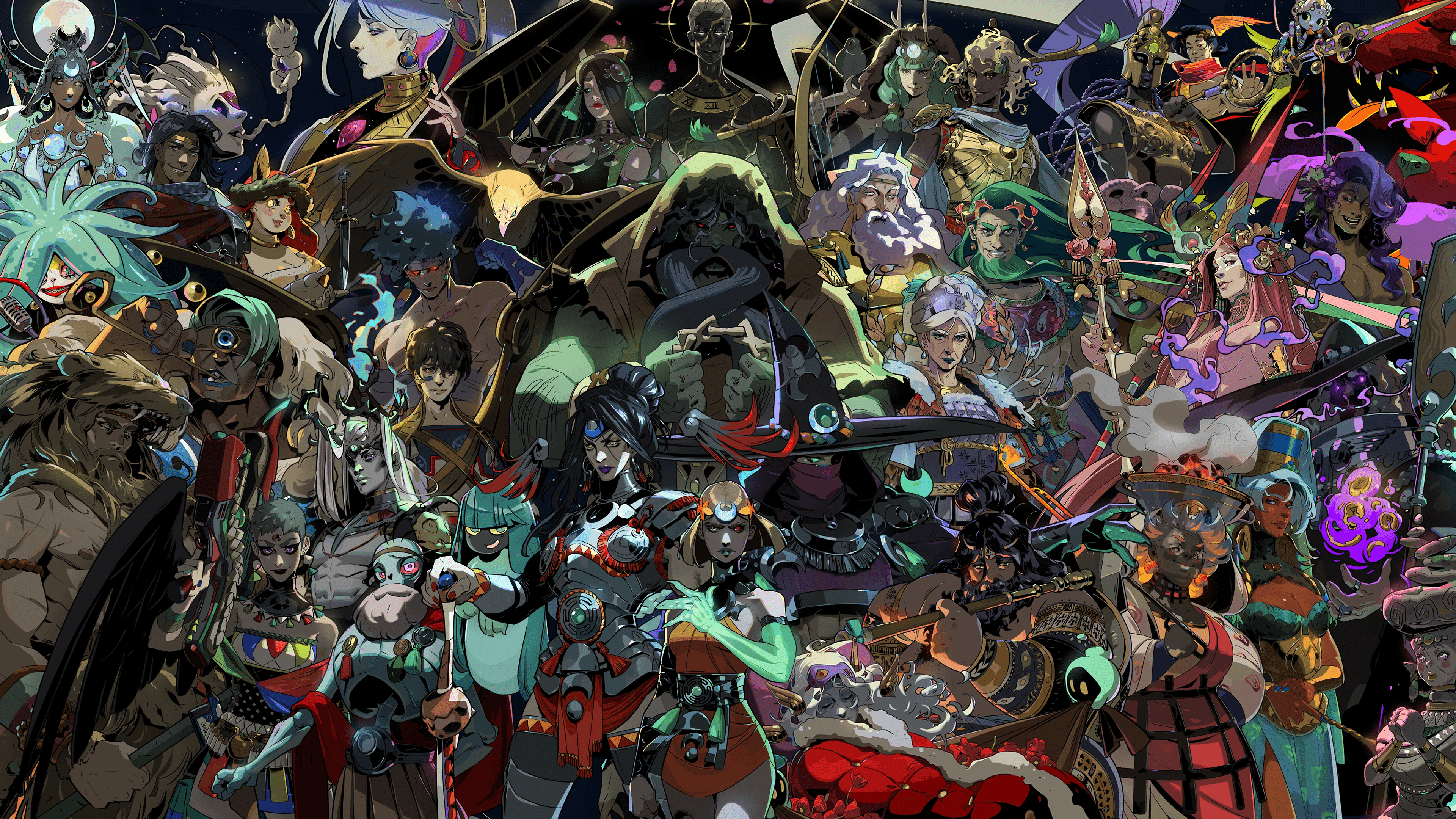 3840x2160 All Characters, Two Wallpaper