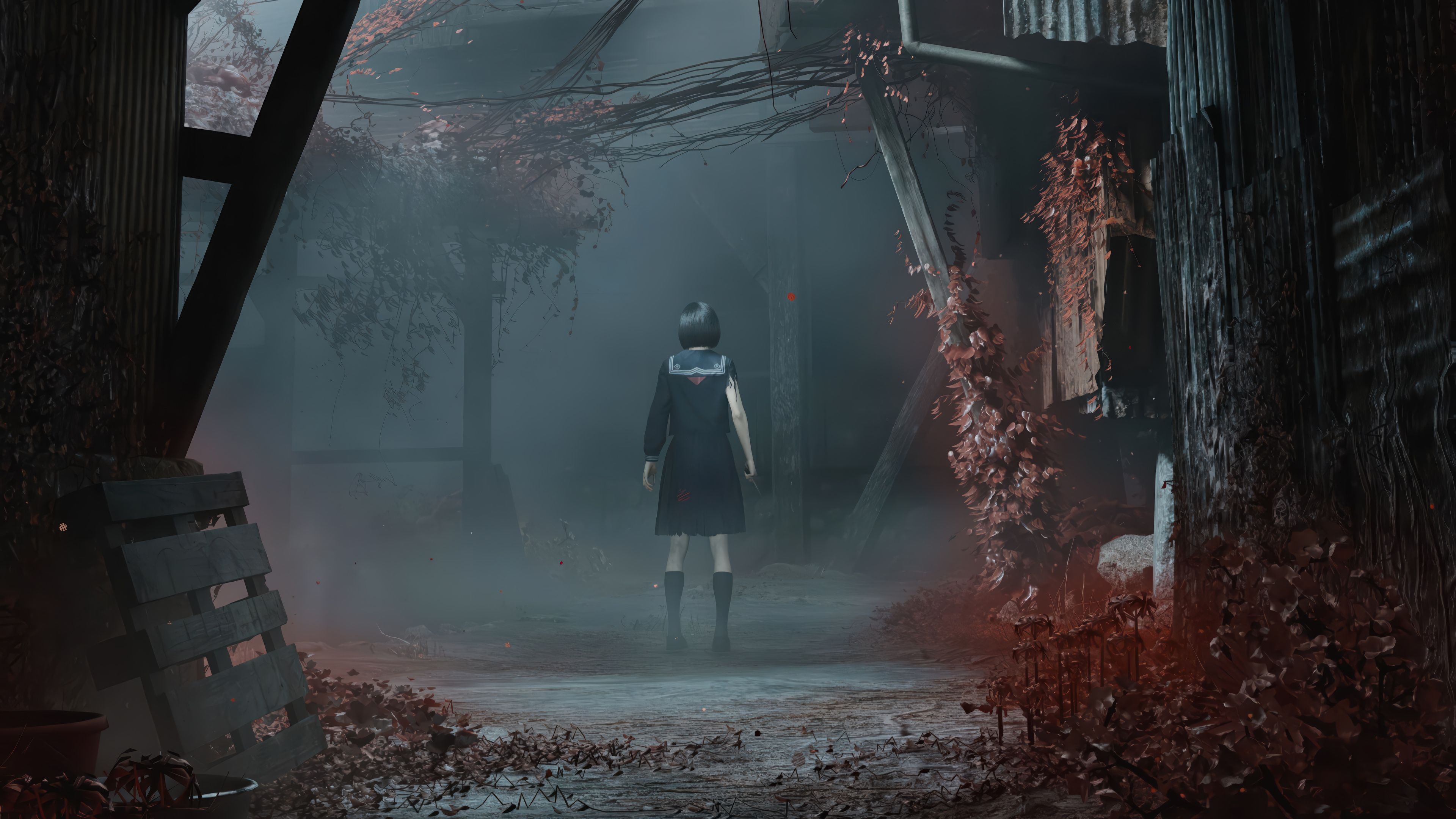 3840x2160 Silent Hill F Game Wallpaper 4K HD PC i