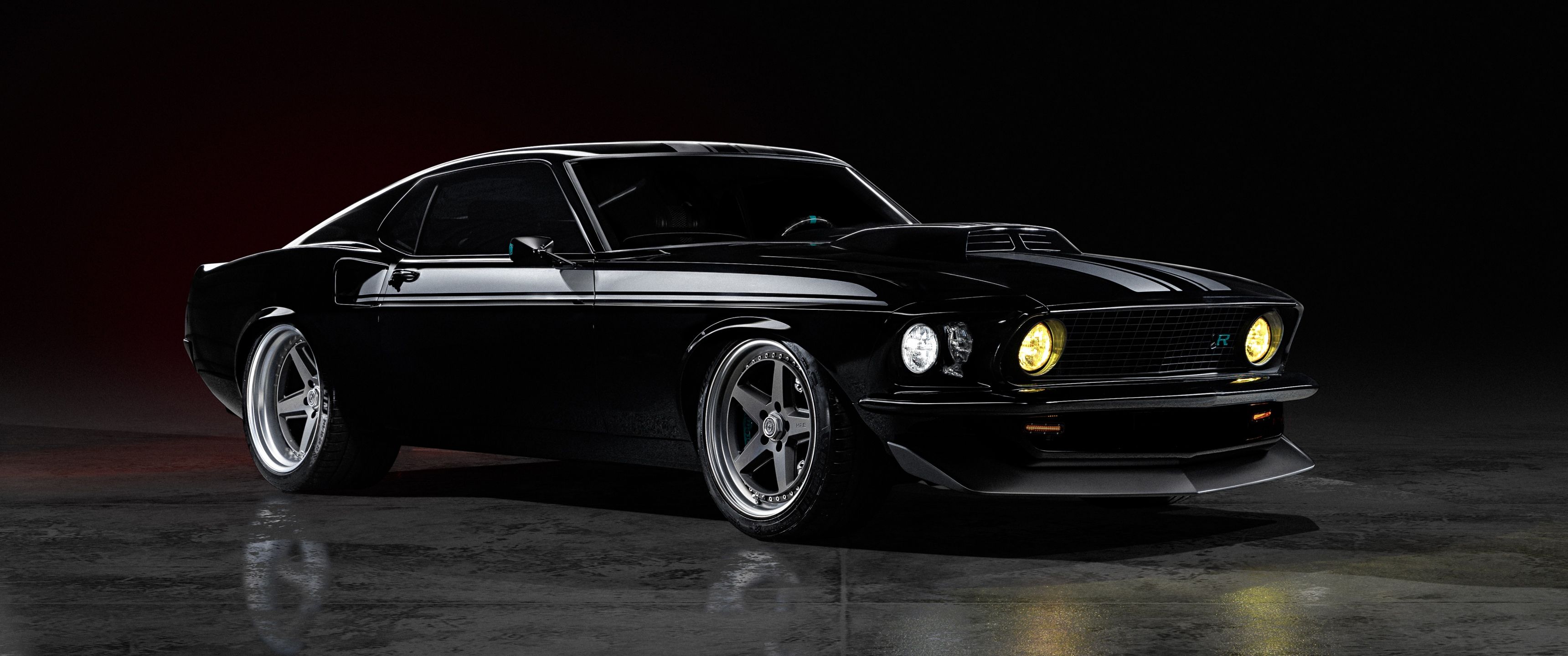 3440x1440 Ringbrothers Ford Mustang Mach 1 Kingpin Wallpaper 4K, 5K, Ford Mustang Mach 1