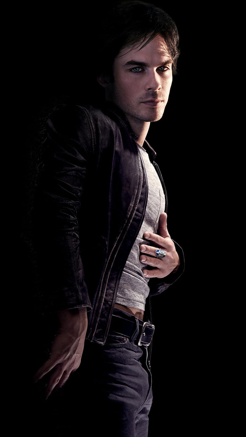 800x1422 Damon Salvatore, ian somerhalder, the vampire diaries, HD phone wallpaper