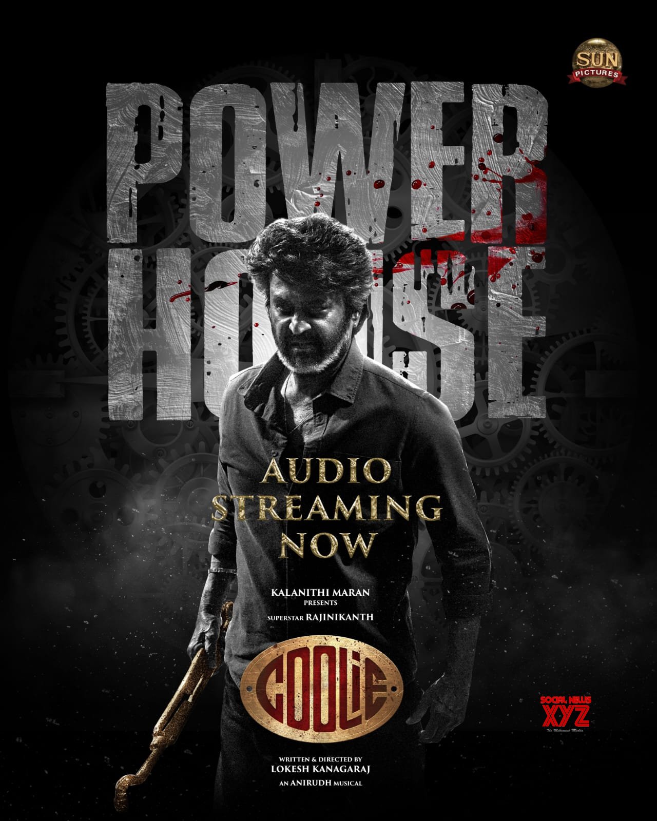 1280x1600 Lyric video of third single 'Powerhouse' from Rajinikanth's Coolie released News XYZ