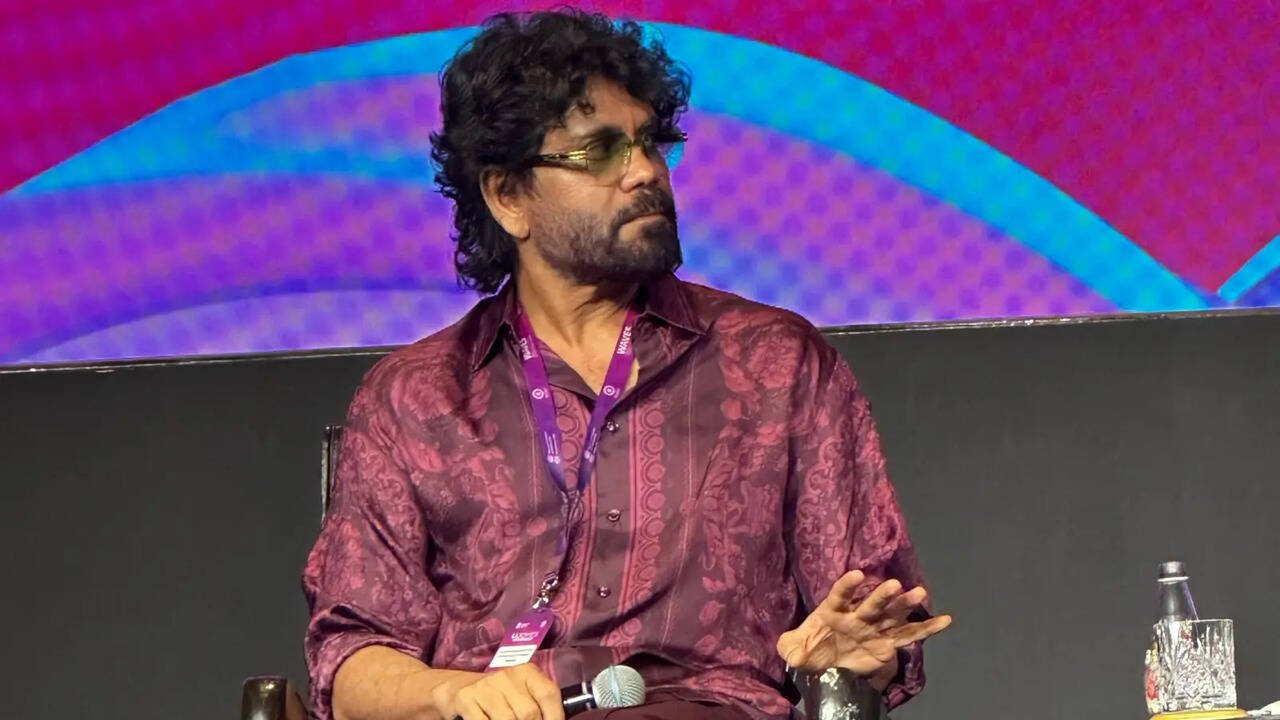 1280x720 Nagarjuna Opens Up About Working In Rajinikanth's Coolie At WAVES 2025