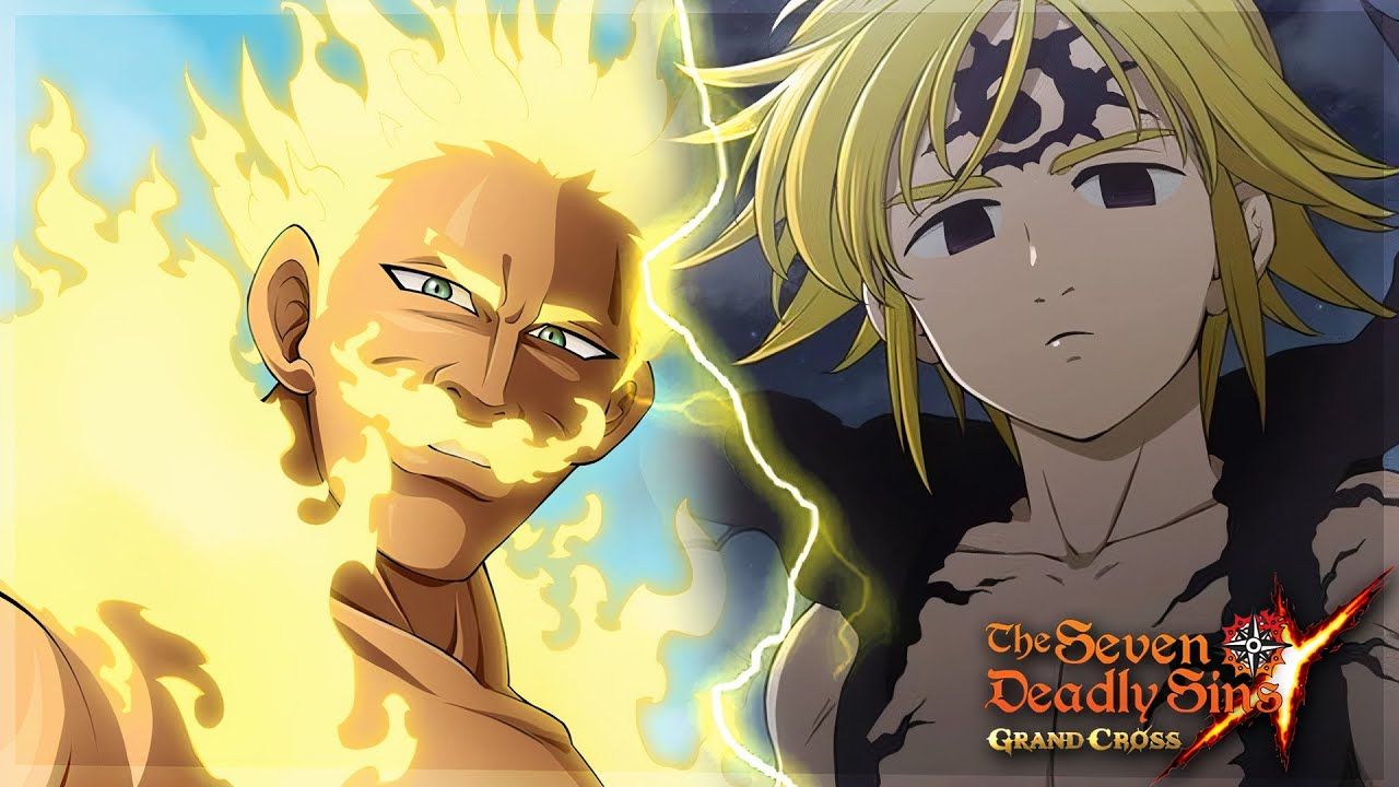 1280x720 Escanor VS Meliodas [FULL FIGHT] [ENG SUB] Seven Deadly Sins: Grand Cross