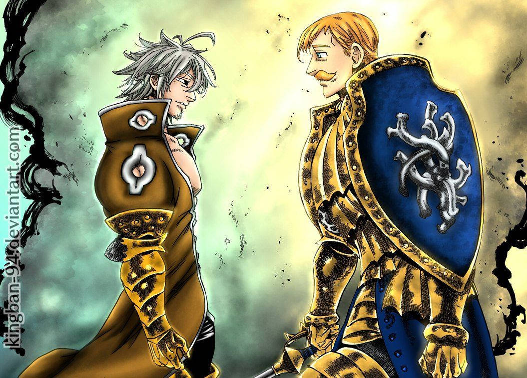 1055x758 Download Escanor Wallpaper