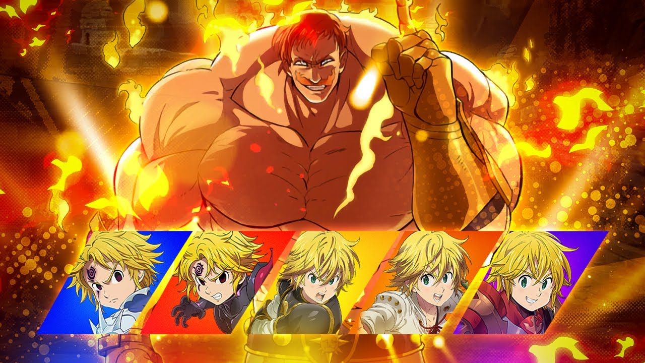 1280x720 The One Escanor VS Every Meliodas From WORST to Best! Seven Deadly Sins: Grand Cross