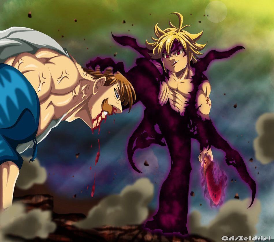 949x841 Meliodas Vs Zeldris Wallpaper