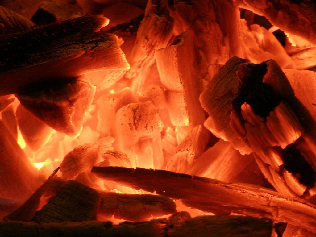1024x768 A close up of a fire with wood burning. Fire heat energy. Domain Media Search Engine Public Domain Search