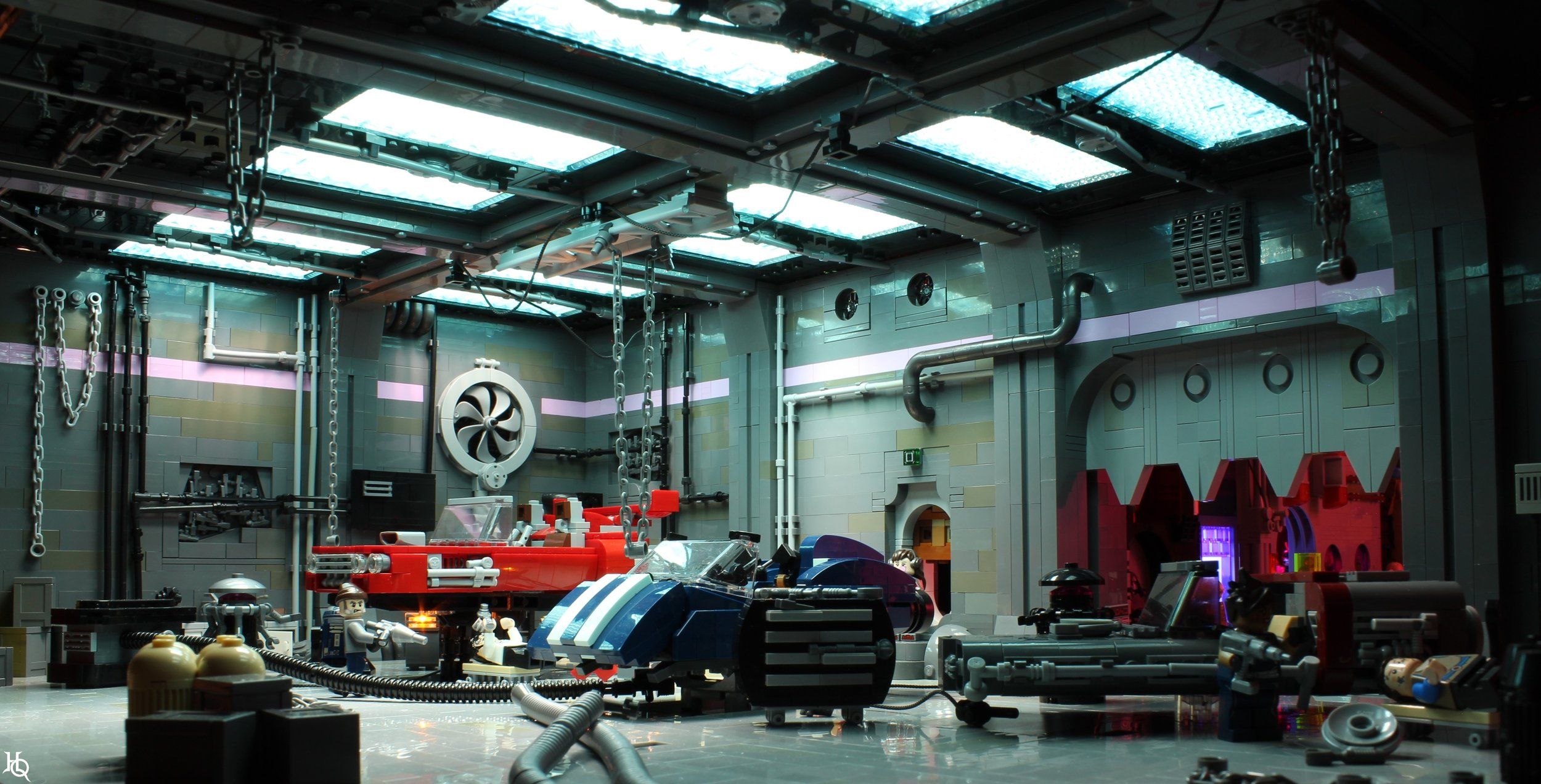 2500x1272 In the Garage: Building Spaces Where We Belong things LEGO and the LEGO fan community