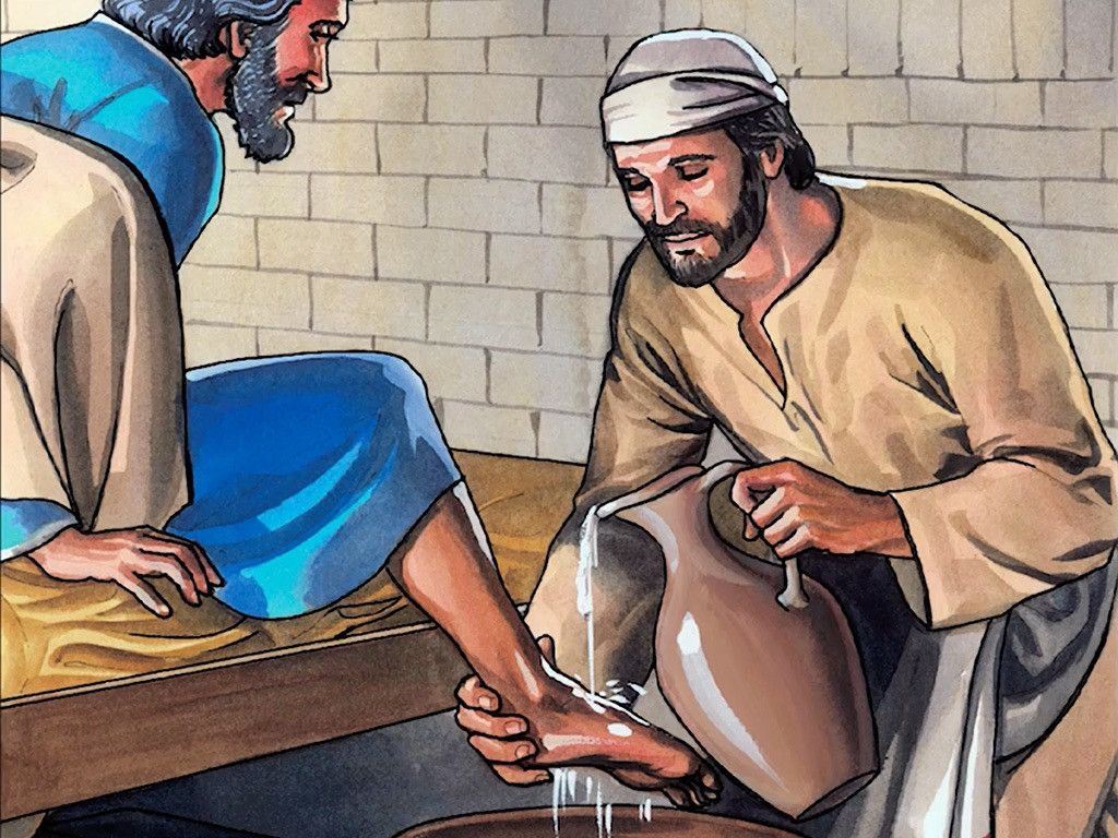 Jesus Washing Feet Wallpapers - Top Free Jesus Washing Feet Backgrounds ...