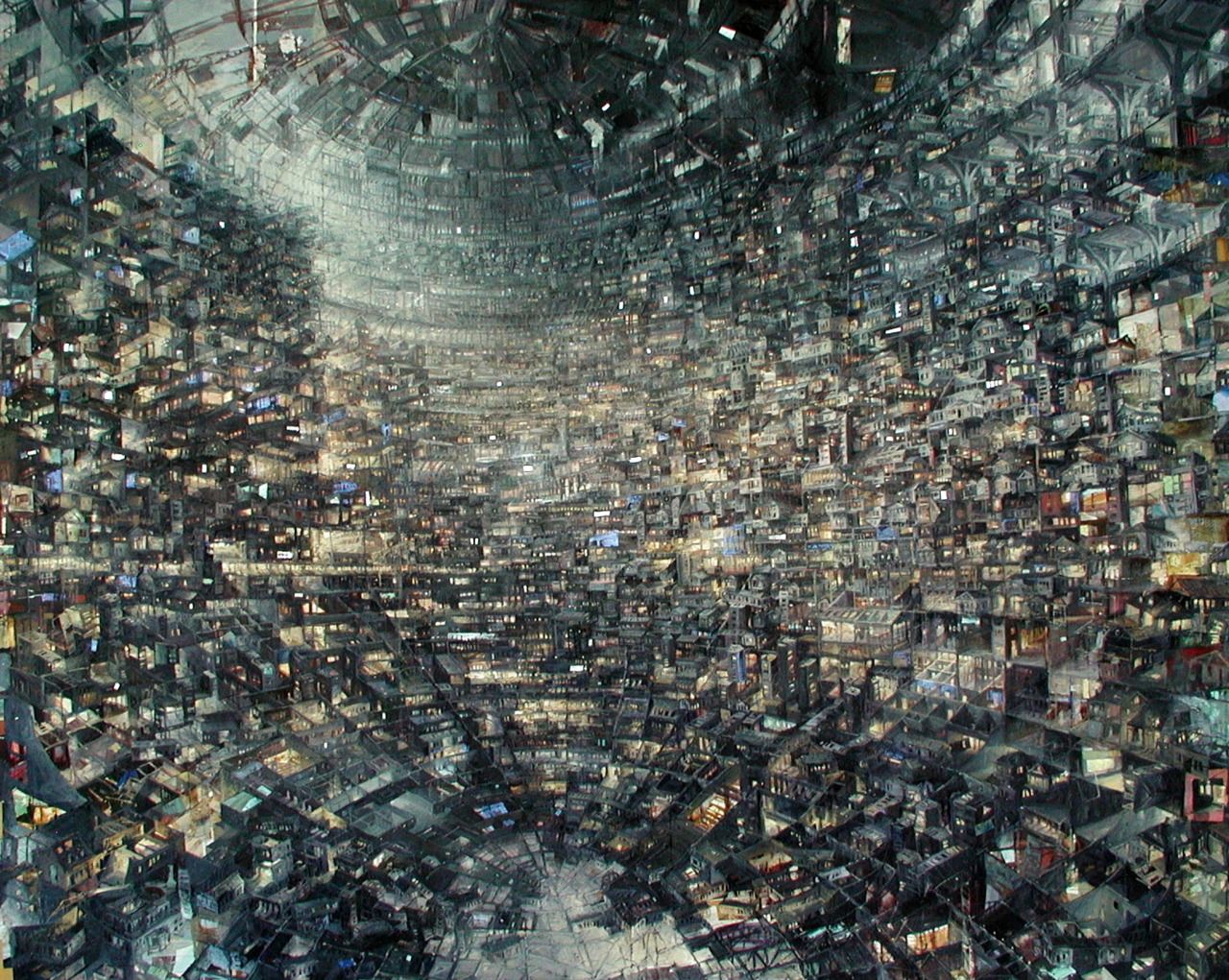 1280x1021 Kowloon walled city