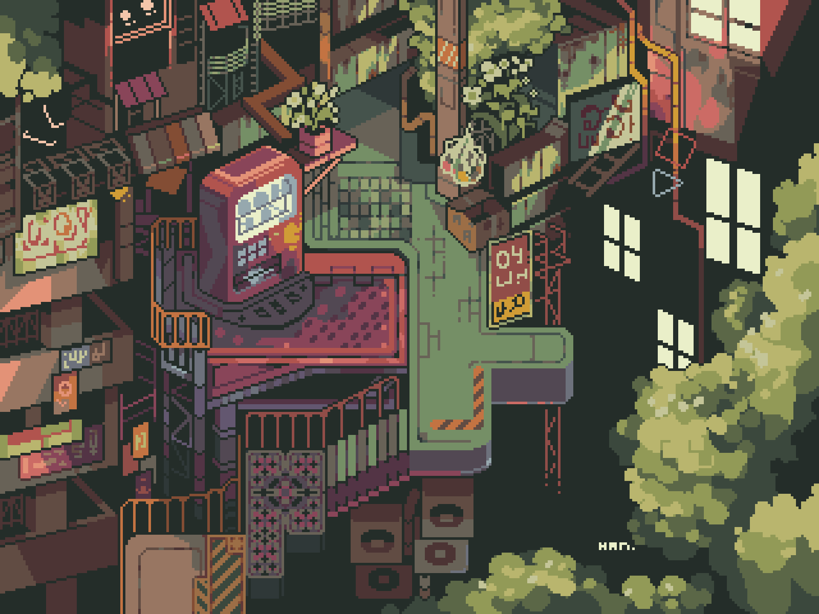 1600x1200 Inspired by the Walled City of Kowloon