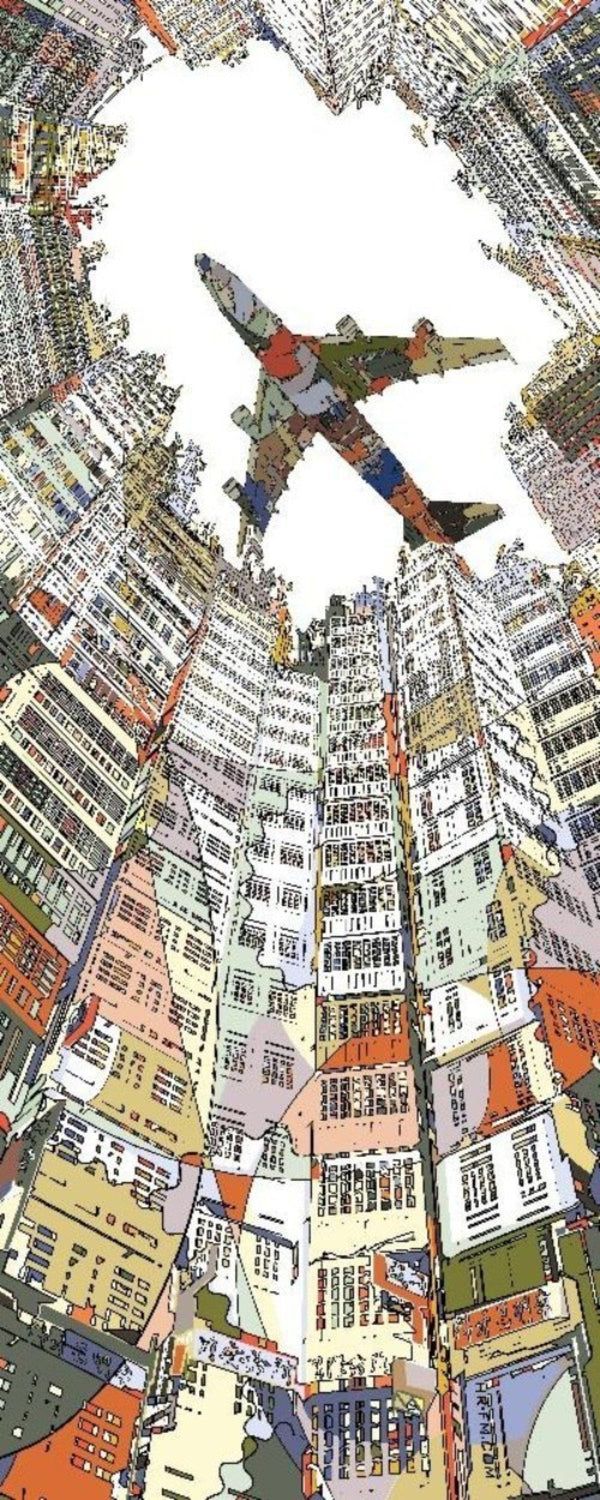 600x1500 Kowloon Walled City By HR FM On Walls