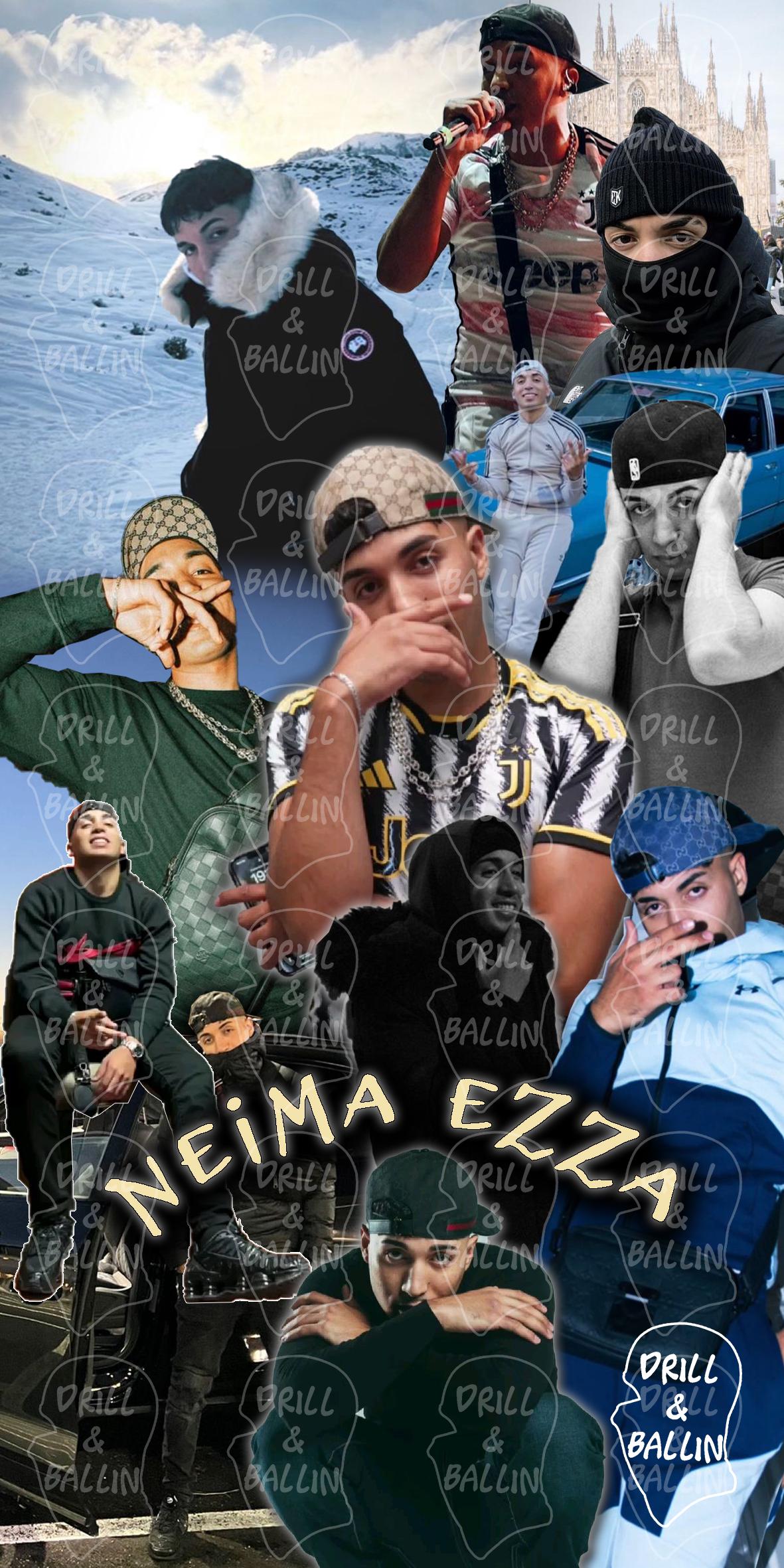 1181x2362 Neima Ezza Phone Case Cover Design Digital File, 300 DPI, PNG file, ready to print, Rapper, Hip Hop Artist, Gift