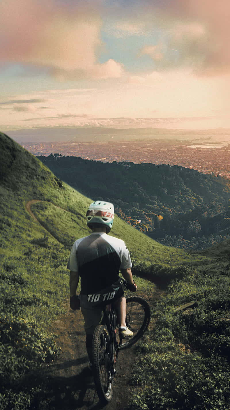 800x1422 Download Mountain Bike Adventure Wallpaper