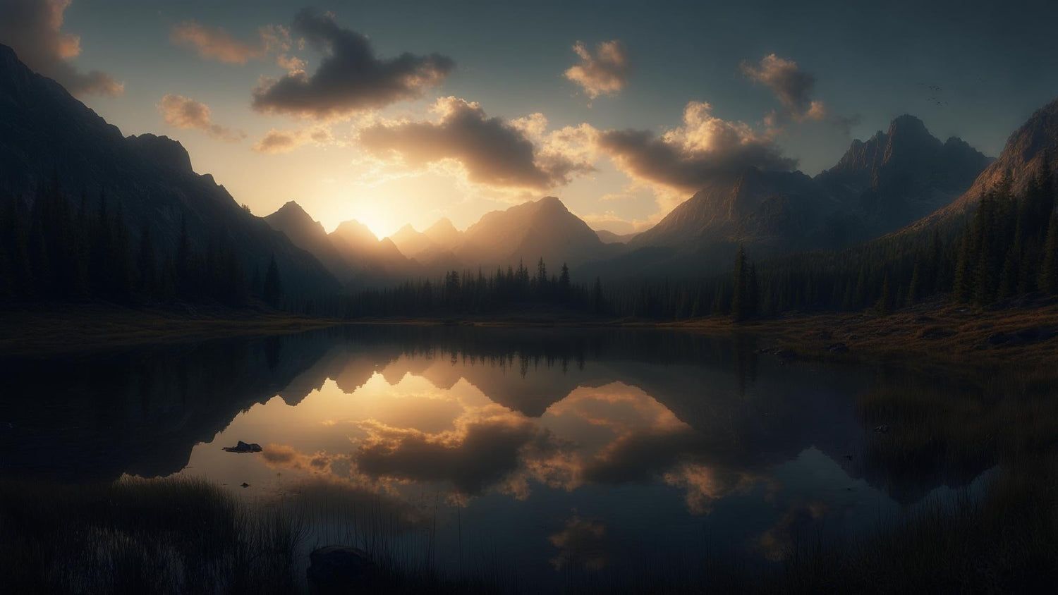 1500x844 Stunning Mountain Phone Wallpaper