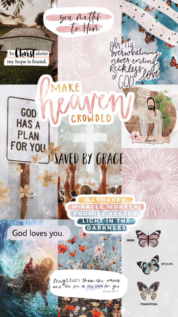 675x1200 God Collage Wallpaper